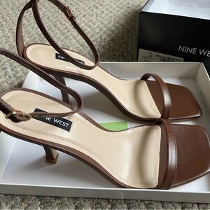 Nine West Women’s Medium Brown Heels